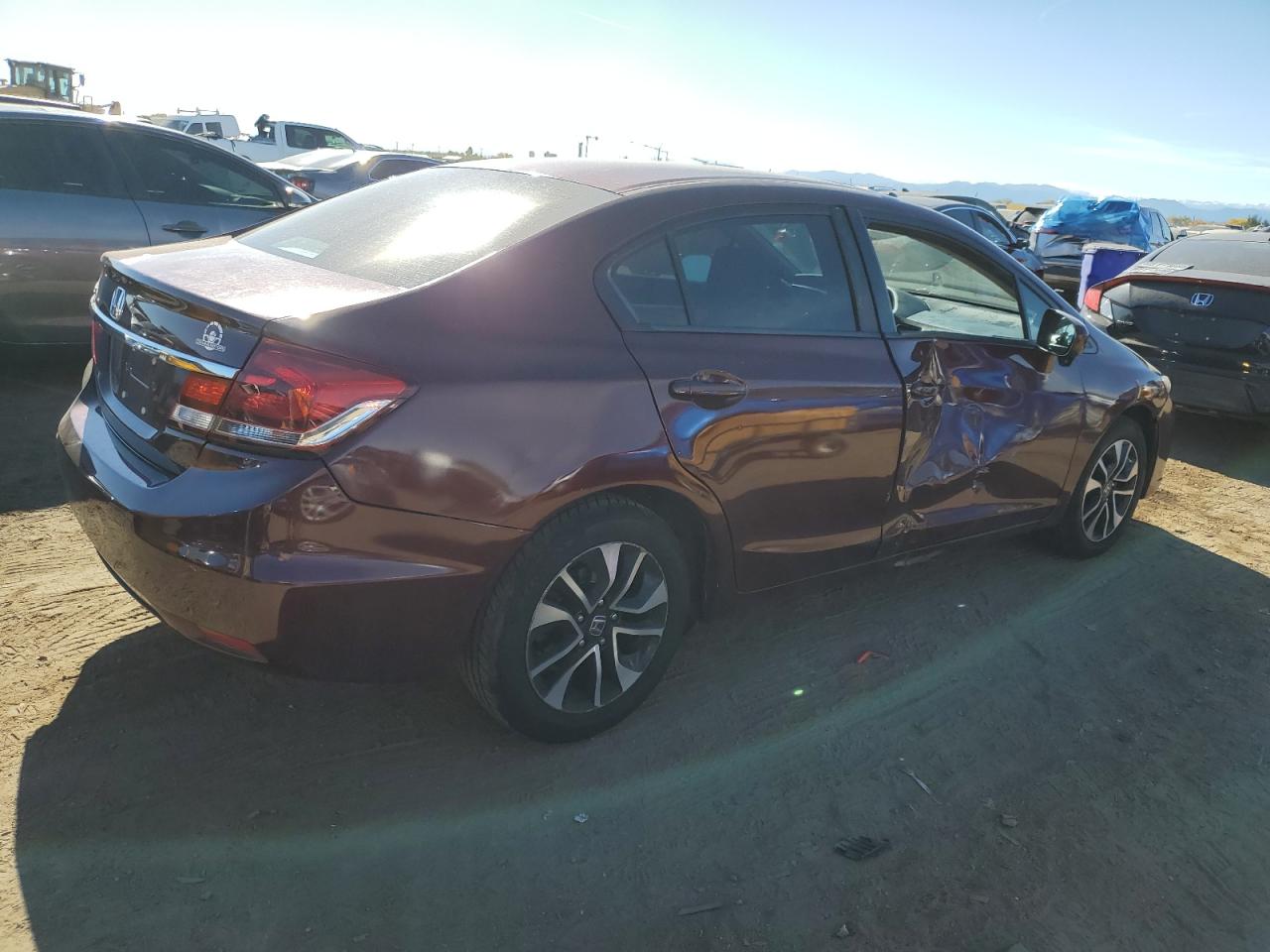 VIN 19XFB2F8XFE109496 2015 HONDA CIVIC no.3