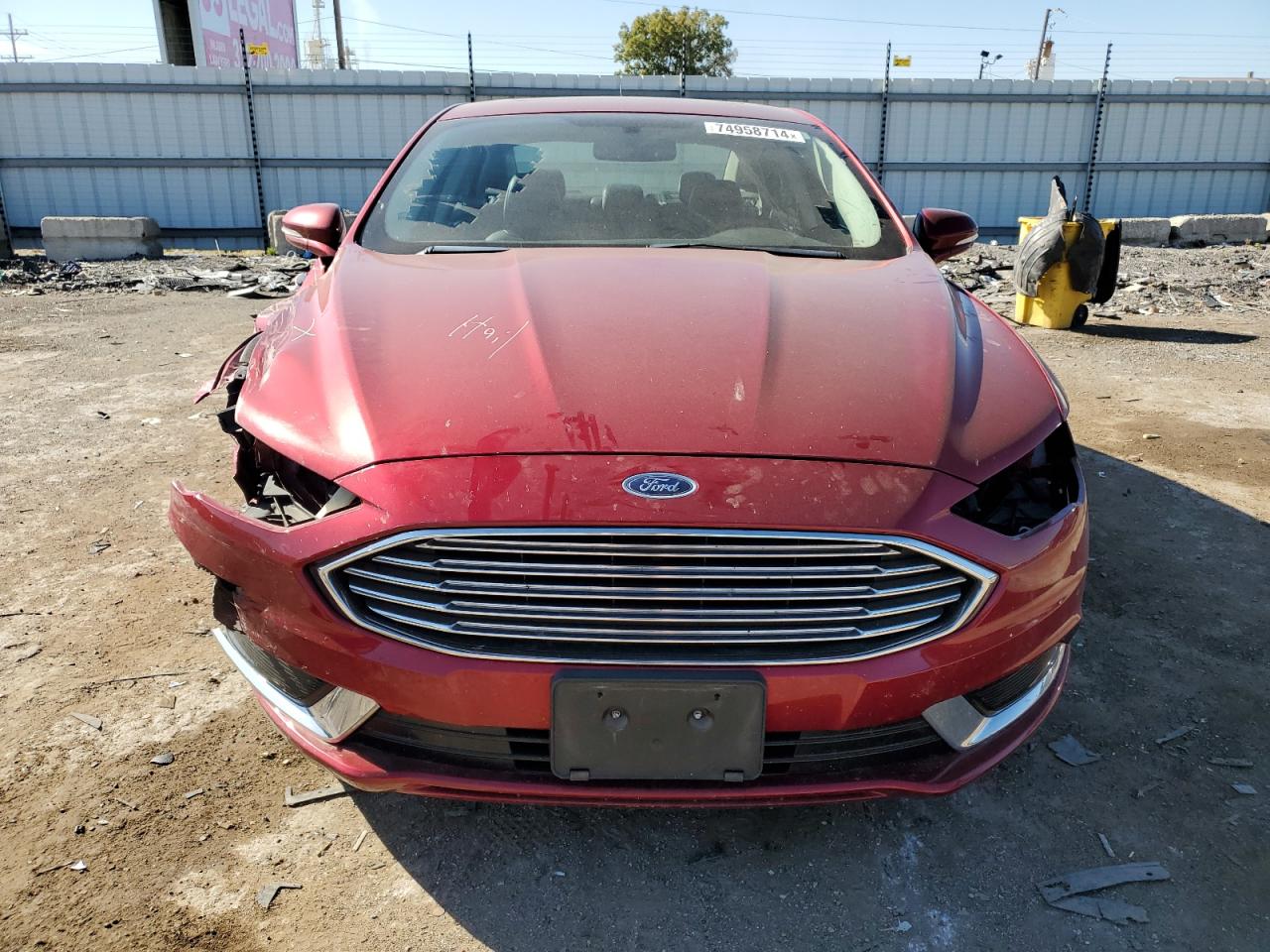 2018 Ford Fusion Se VIN: 3FA6P0HD1JR229890 Lot: 74958714