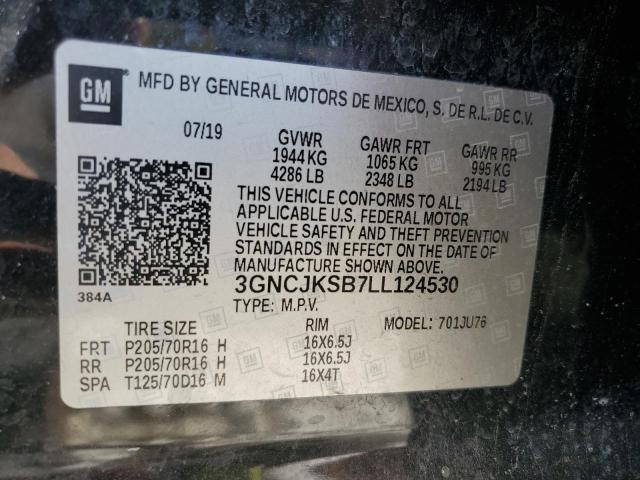 3GNCJKSB7LL124530 Chevrolet Trax LS 13