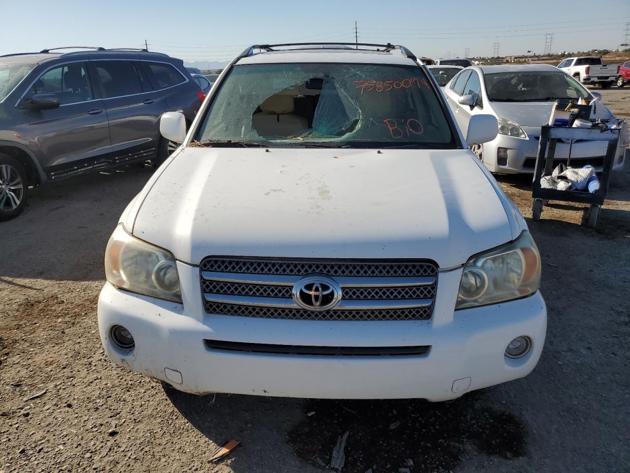 2007 Toyota Highlander Hybrid VIN: JTEDW21A770022523 Lot: 75850094