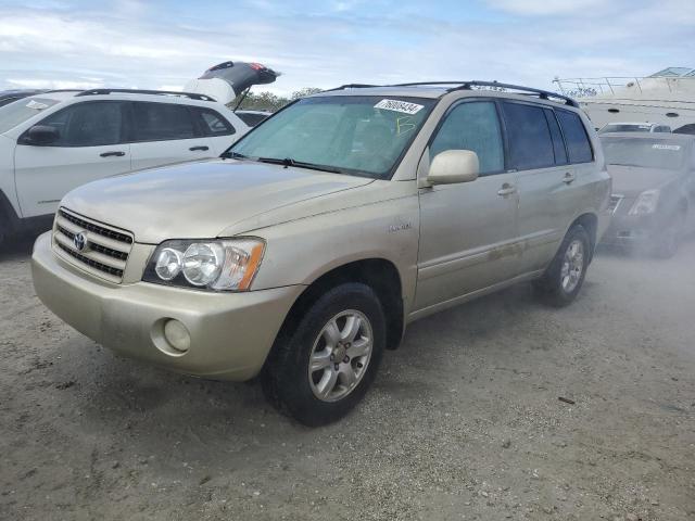 2003 Toyota Highlander Limited zu verkaufen in Riverview, FL - Water/Flood