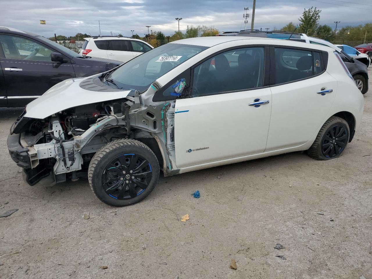 2014 Nissan Leaf S VIN: 1N4AZ0CP0EC331353 Lot: 75397714