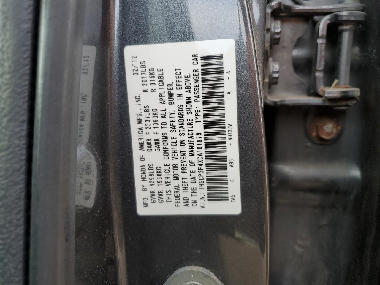 2012 Honda Accord - Image 12