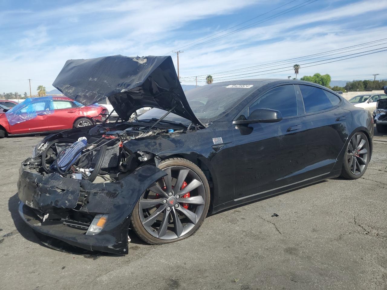 VIN 5YJSA1E28HF186969 2017 TESLA MODEL S no.1