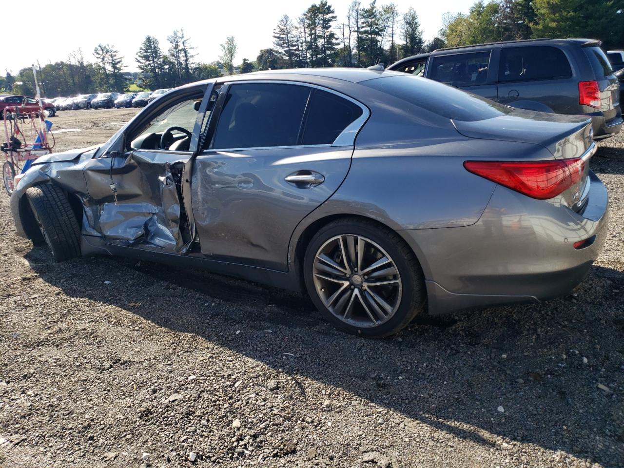 2014 Infiniti Q50 Base VIN: JN1BV7AR4EM696915 Lot: 73507914