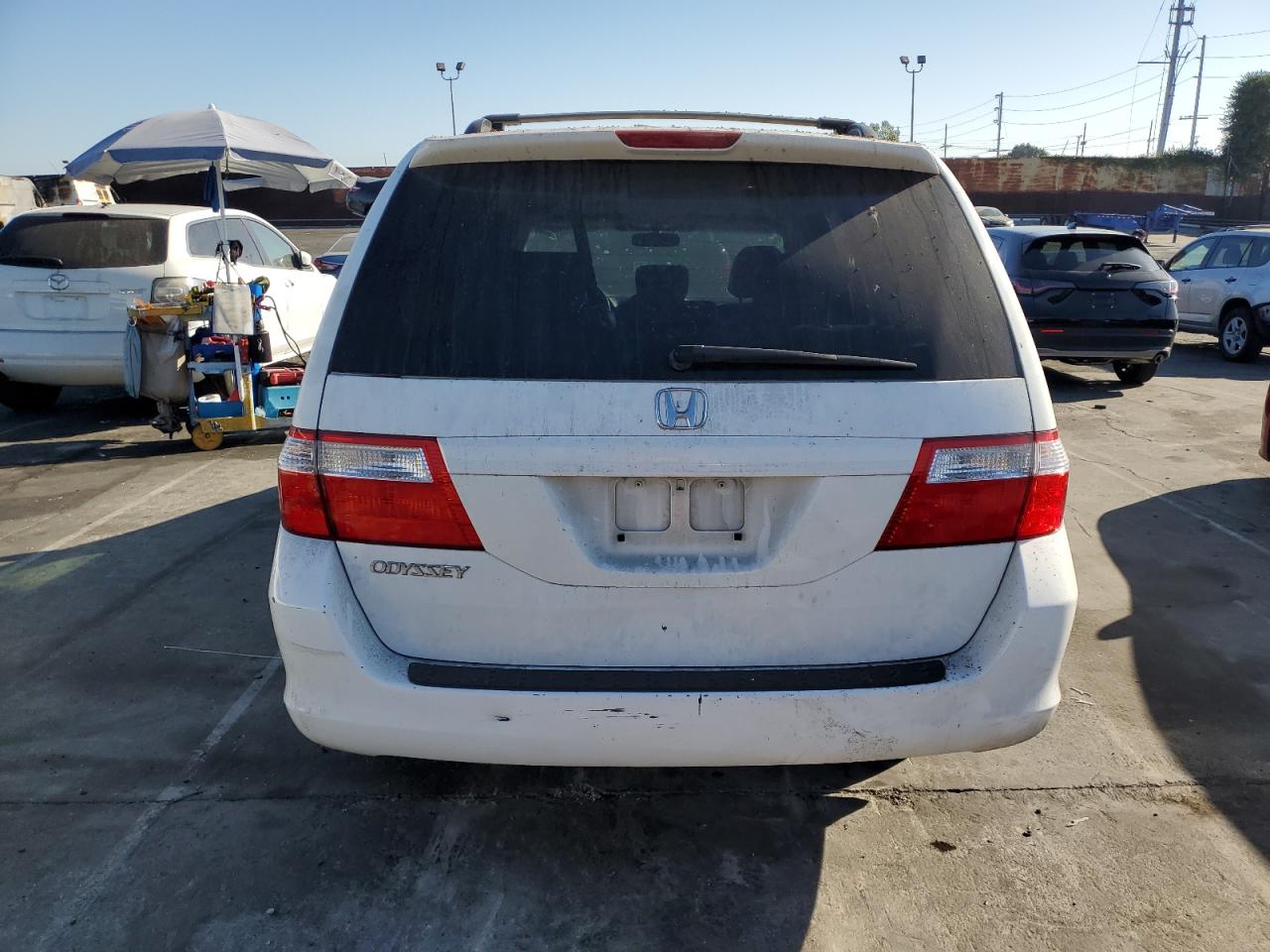 5FNRL38786B029242 2006 Honda Odyssey Exl