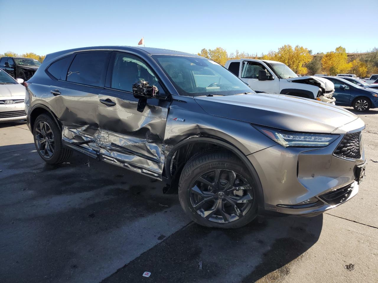 VIN 5J8YE1H05NL016362 2022 ACURA MDX no.4