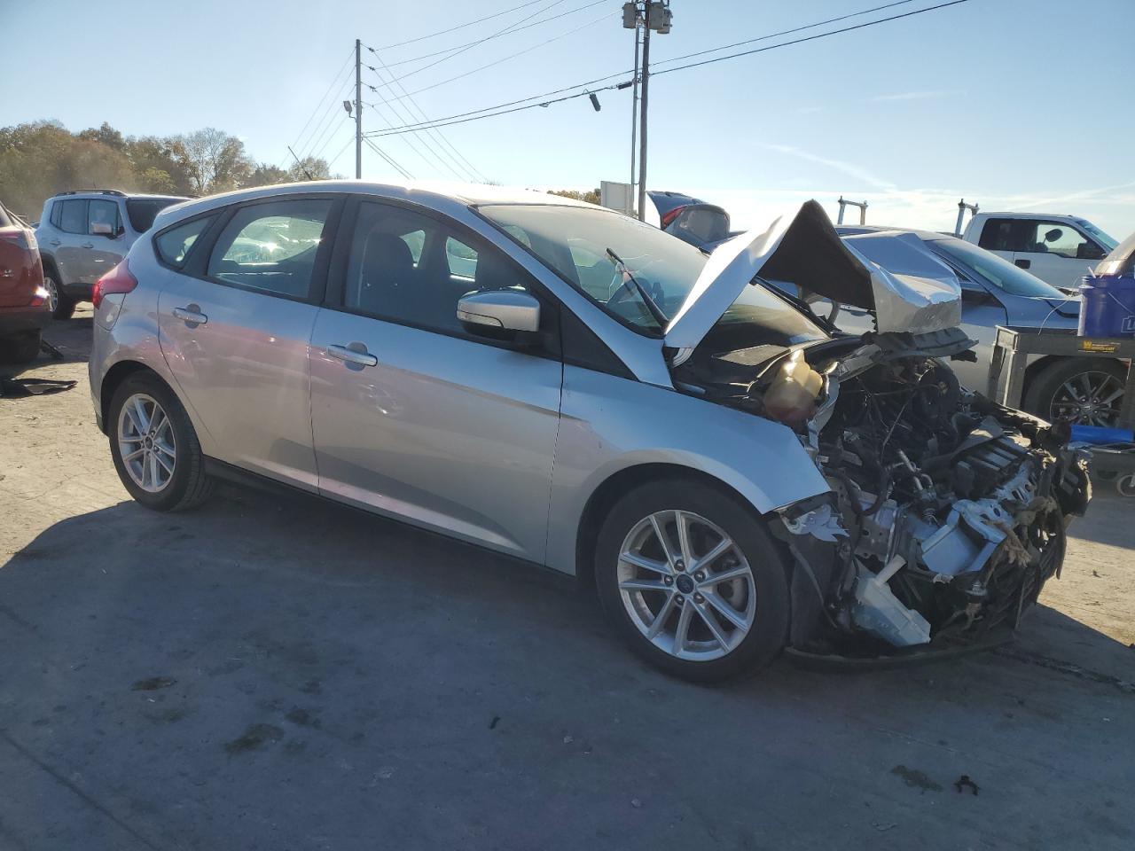 2017 Ford Focus Se VIN: 1FADP3K24HL316966 Lot: 77032804