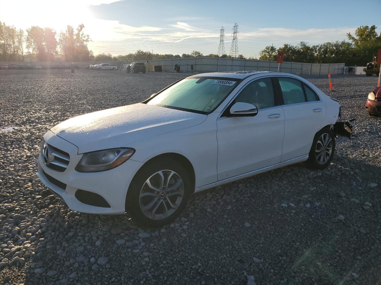 55SWF4KB1JU242764 2018 MERCEDES-BENZ C CLASS - Image 1