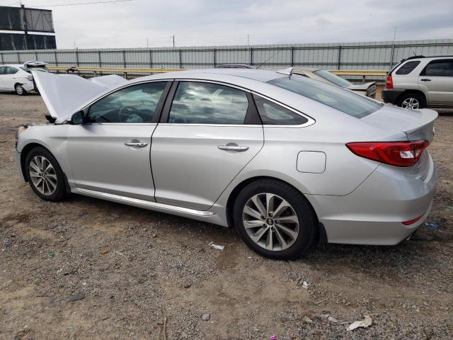  HYUNDAI SONATA 2016 Сріблястий