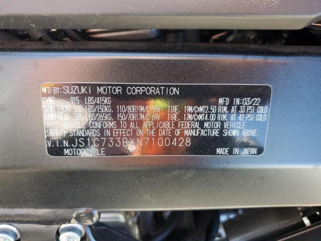 2022 SUZUKI DL650 