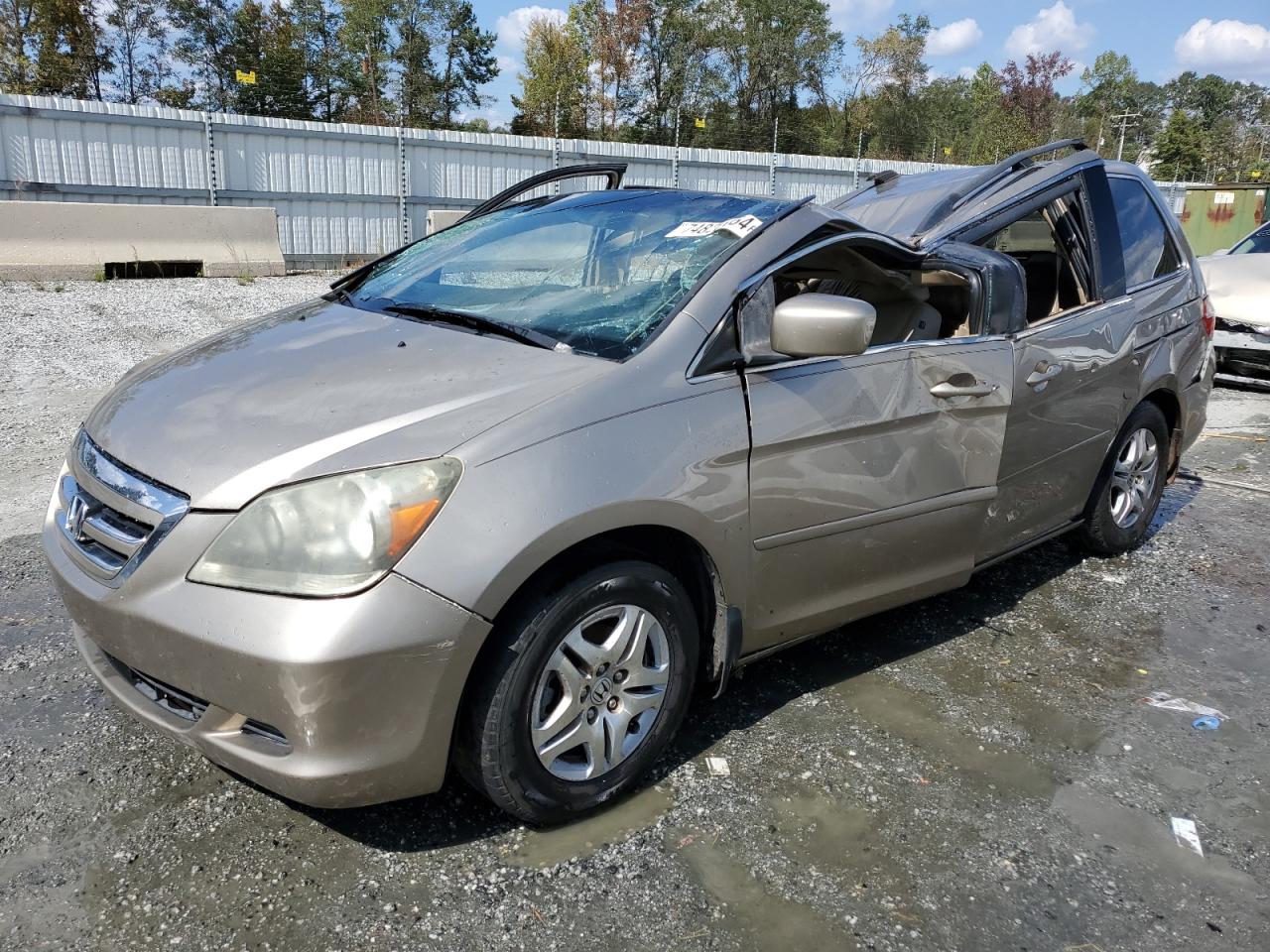 2007 Honda Odyssey Exl за продажба в Spartanburg, SC - Top/Roof