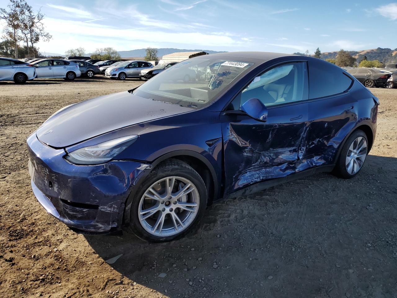 VIN 5YJYGDEE1LF015140 2020 TESLA MODEL Y no.1