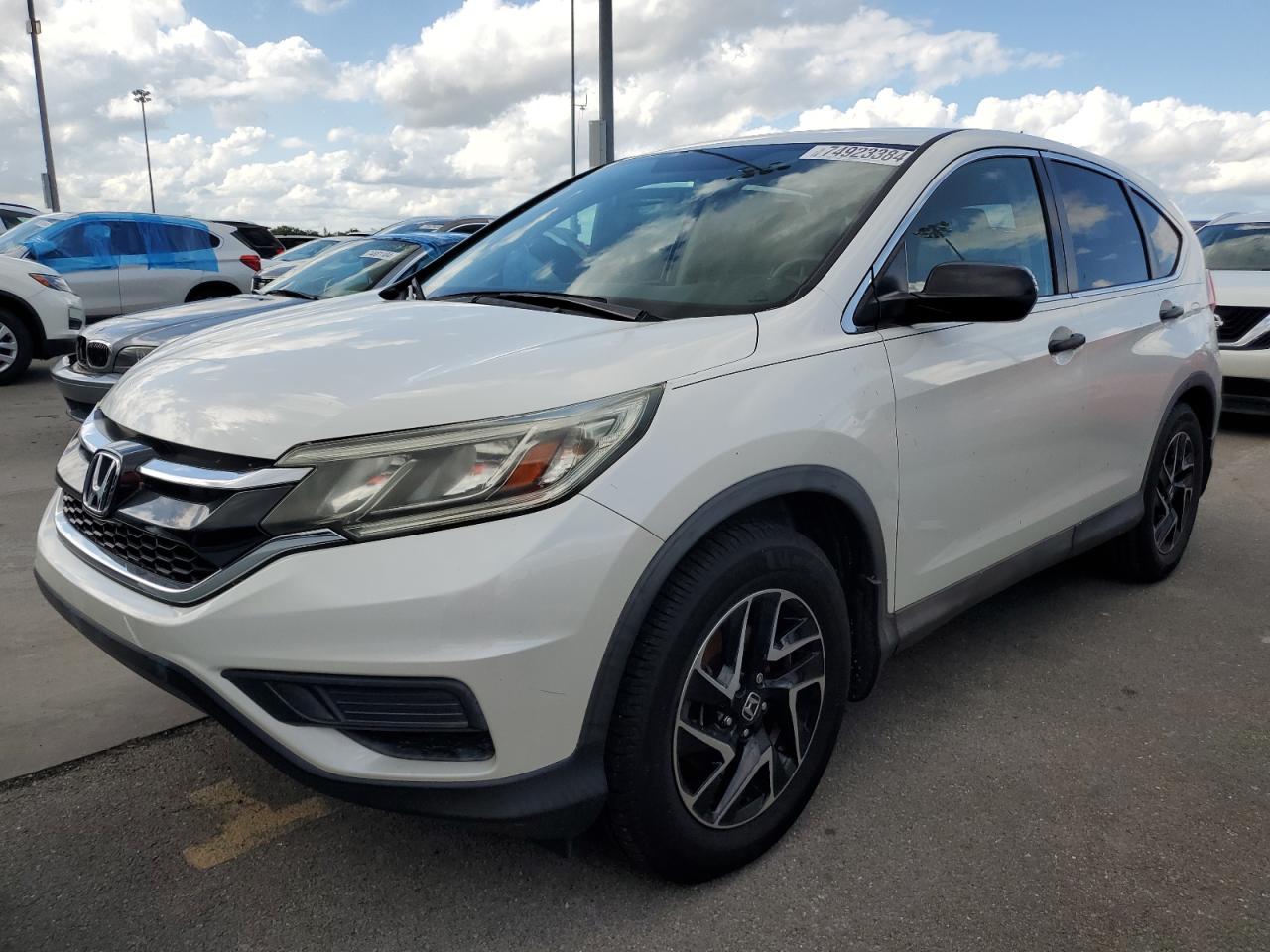 2016 Honda Cr-V Se VIN: 5J6RM3H40GL031577 Lot: 74923384