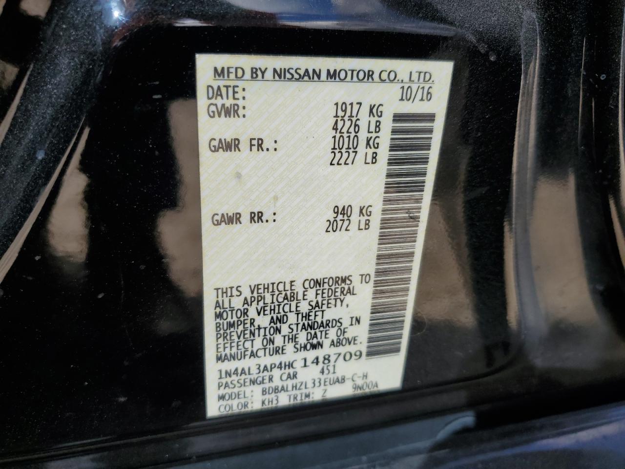 2017 Nissan Altima - Image 12