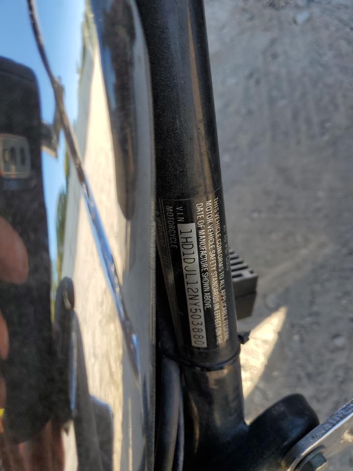 1992 Harley-Davidson Flht Classic VIN: 1HD1DJL12NY503880 Lot: 76952564