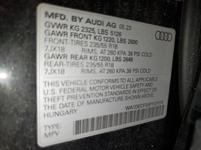 WA1DECF33P1137079 Audi Q3 PREMIUM 13