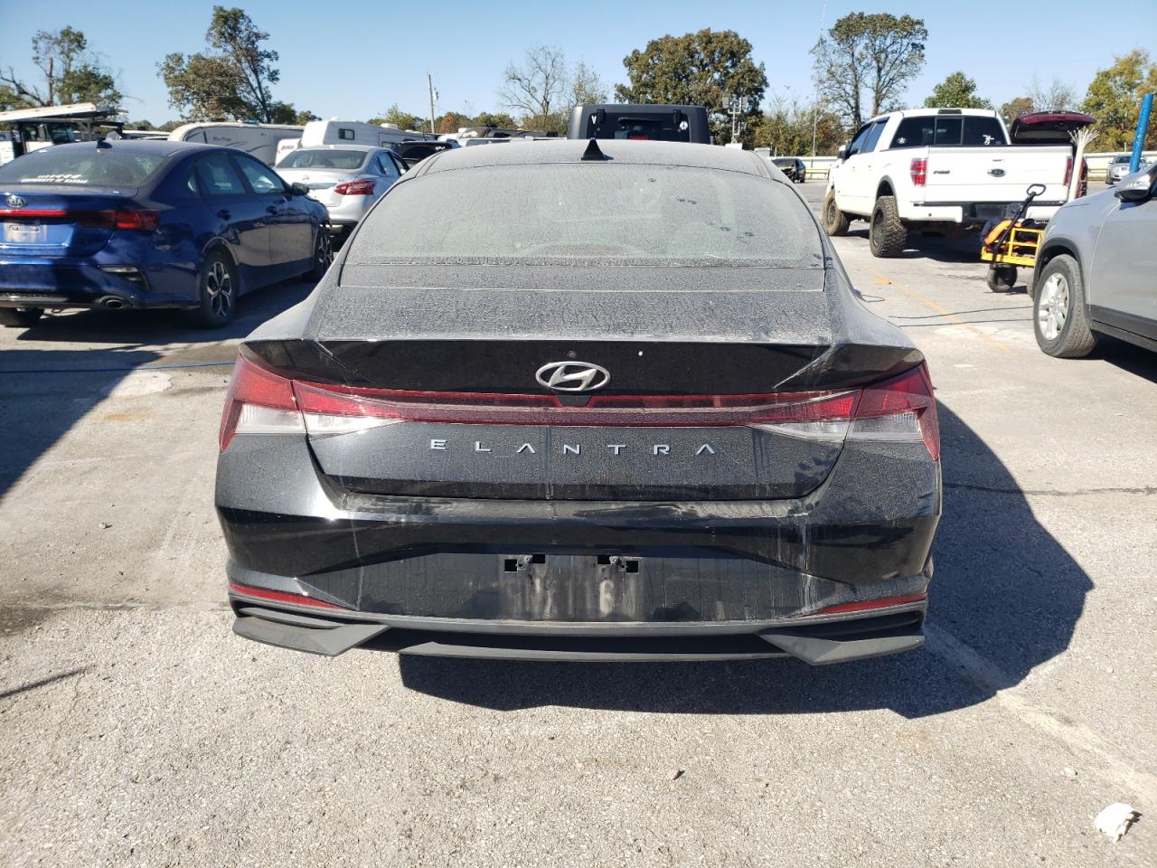 2021 Hyundai Elantra Se VIN: KMHLL4AGXMU135858 Lot: 75648574