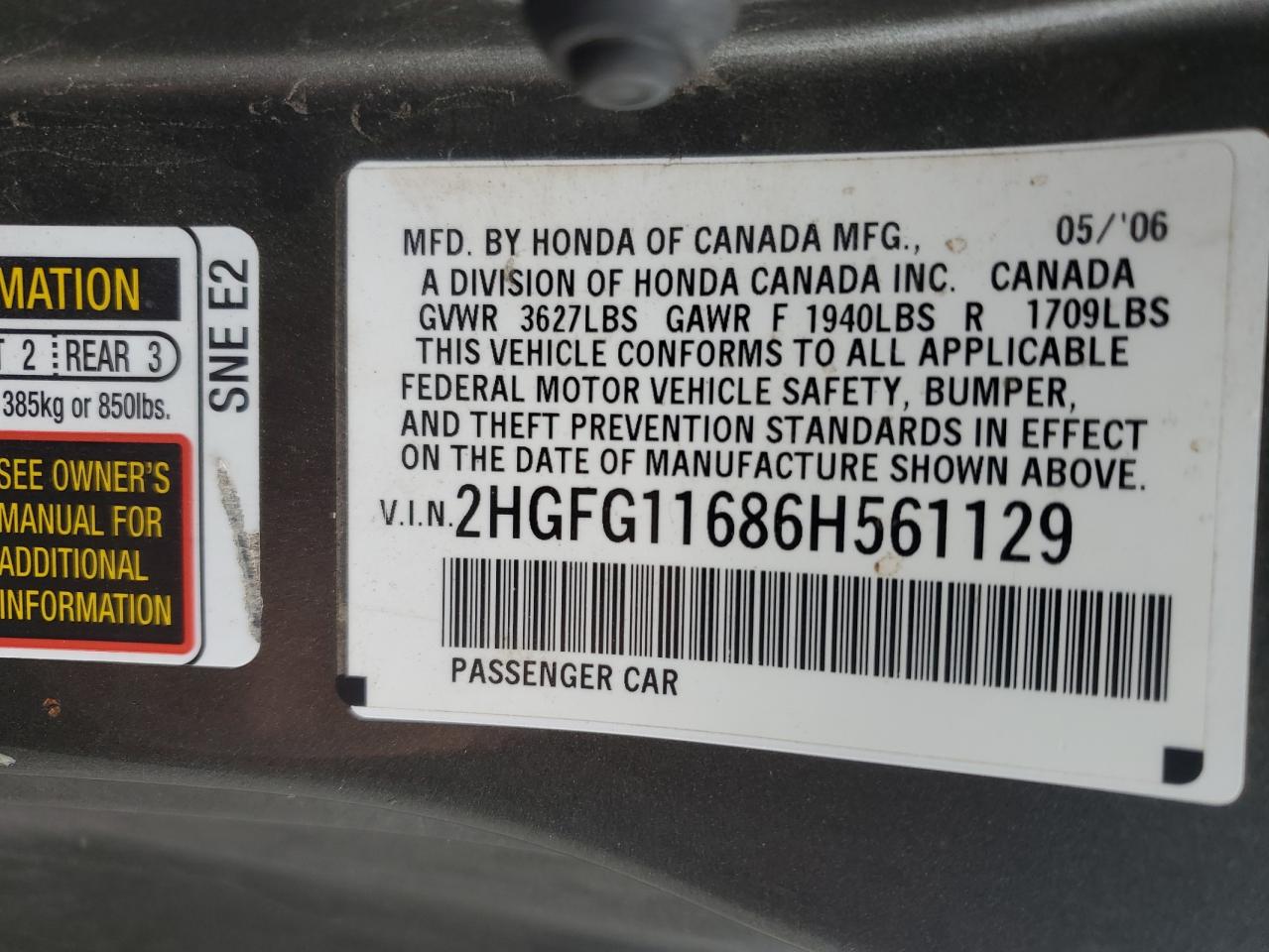 2006 Honda Civic - Image 12