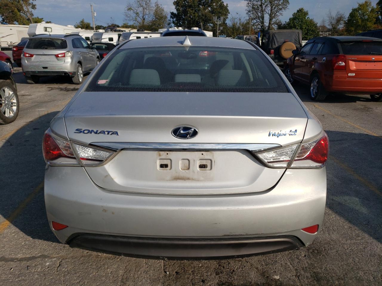 2014 Hyundai Sonata Hybrid VIN: KMHEC4A41EA115290 Lot: 74716934