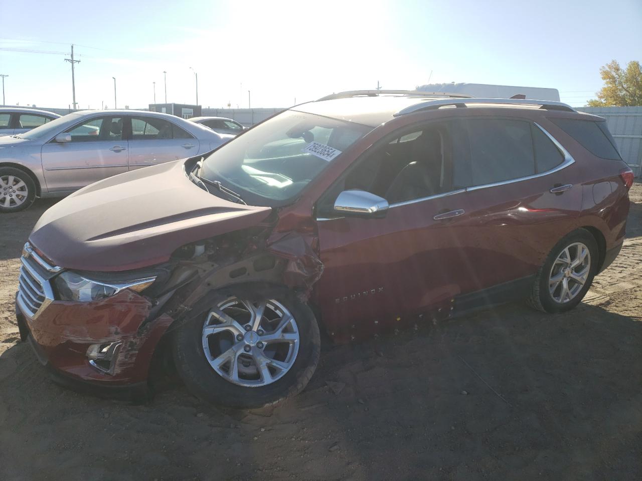 2021 Chevrolet Equinox Premier VIN: 2GNAXXEV8M6132103 Lot: 75923654