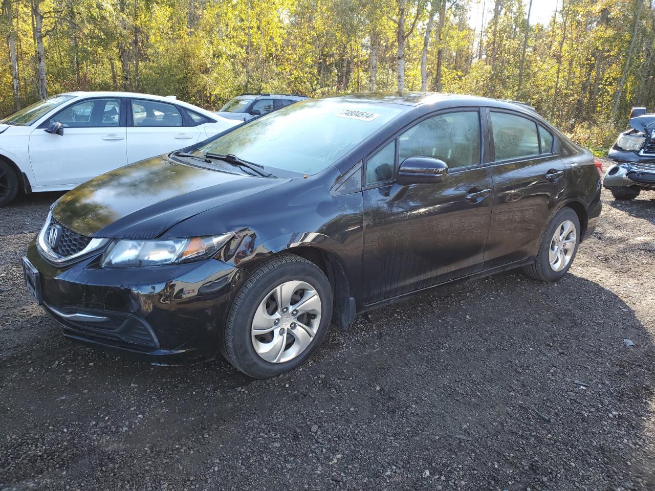 2015 Honda Civic Lx en Venta en Cookstown, ON - Front End