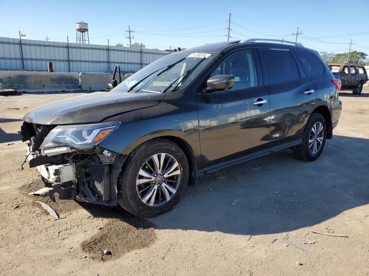 2017 Nissan Pathfinder S იყიდება Chicago Heights-ში, IL - Front End
