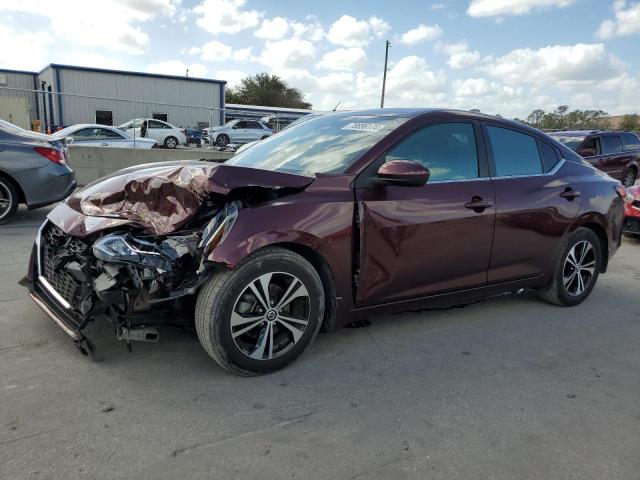  NISSAN SENTRA 2021 Burgundy