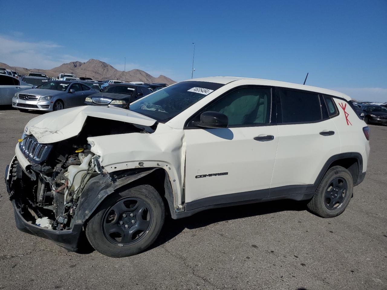 2018 Jeep Compass Sport VIN: 3C4NJDAB8JT131062 Lot: 74635484