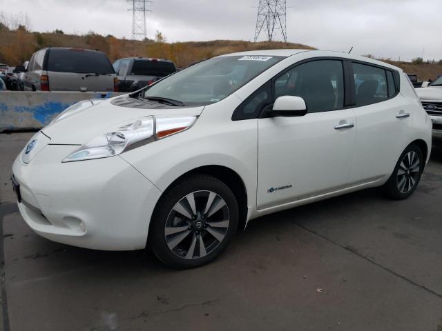  NISSAN LEAF 2017 Белый