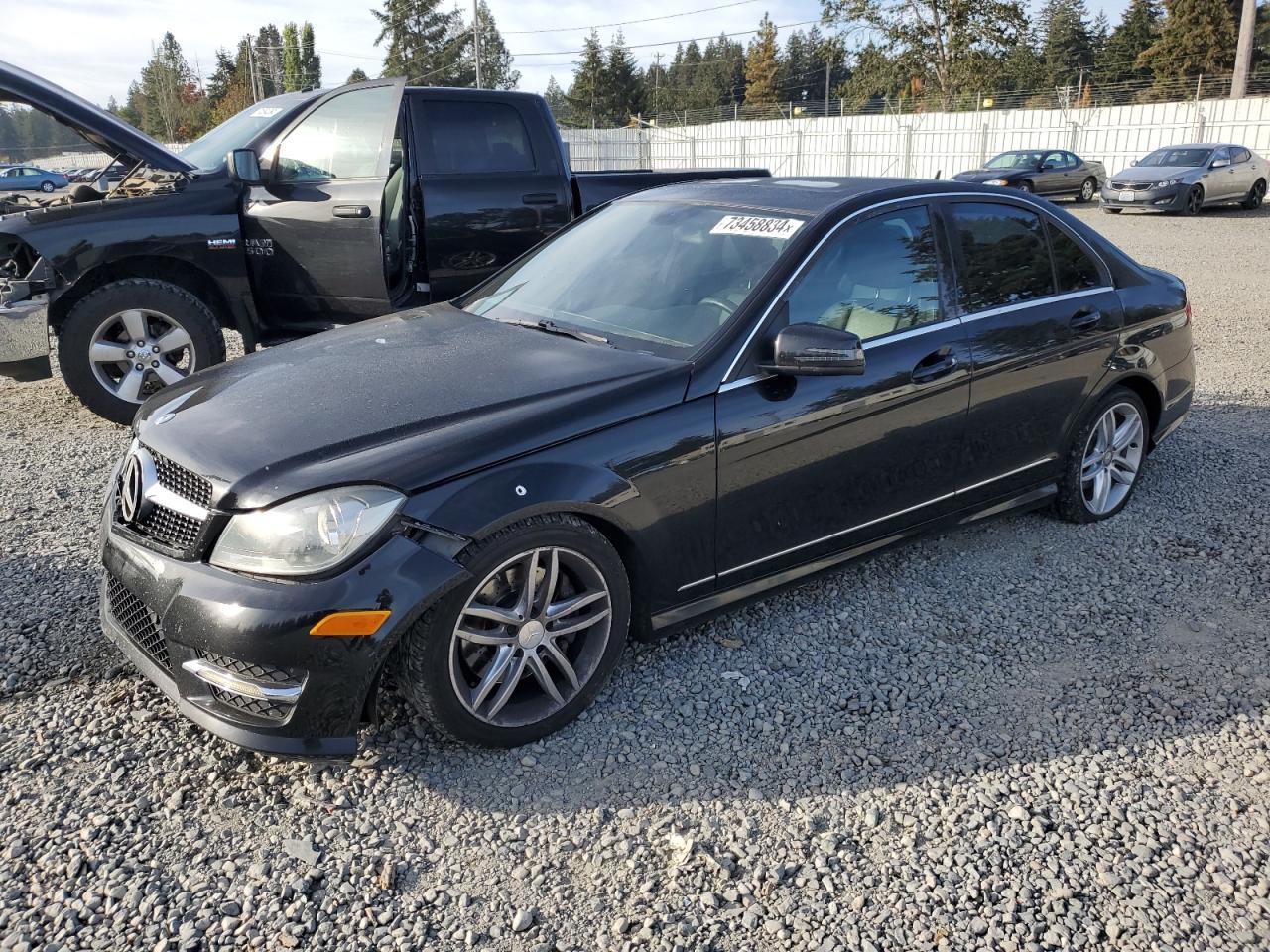 VIN WDDGF8AB6EA960040 2014 MERCEDES-BENZ C-CLASS no.1