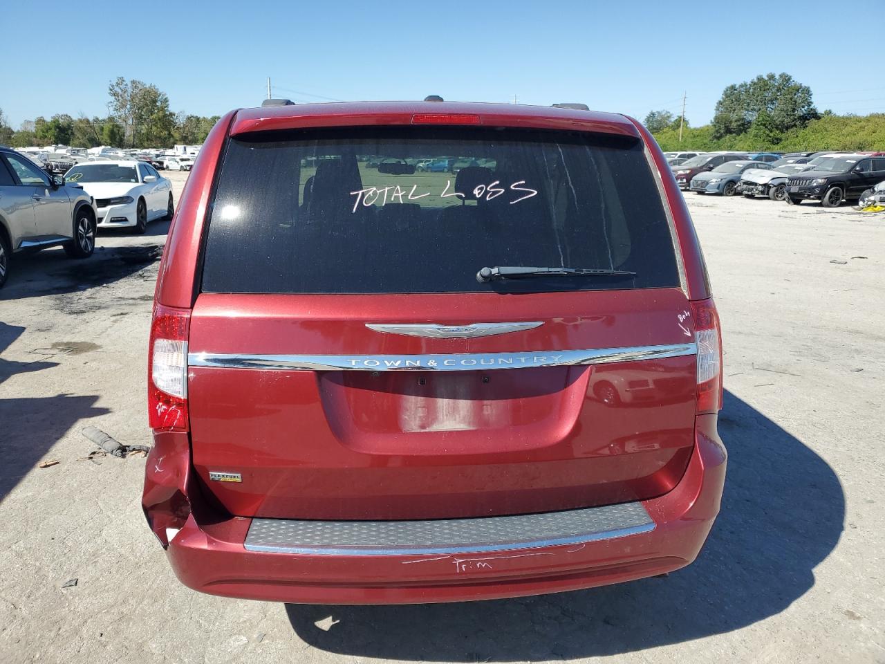 2014 Chrysler Town & Country Touring VIN: 2C4RC1BG9ER381570 Lot: 74759664