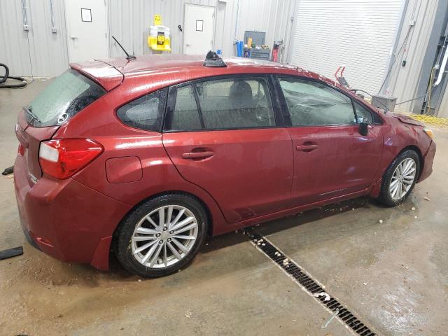 Кросовери SUBARU IMPREZA 2012 Червоний