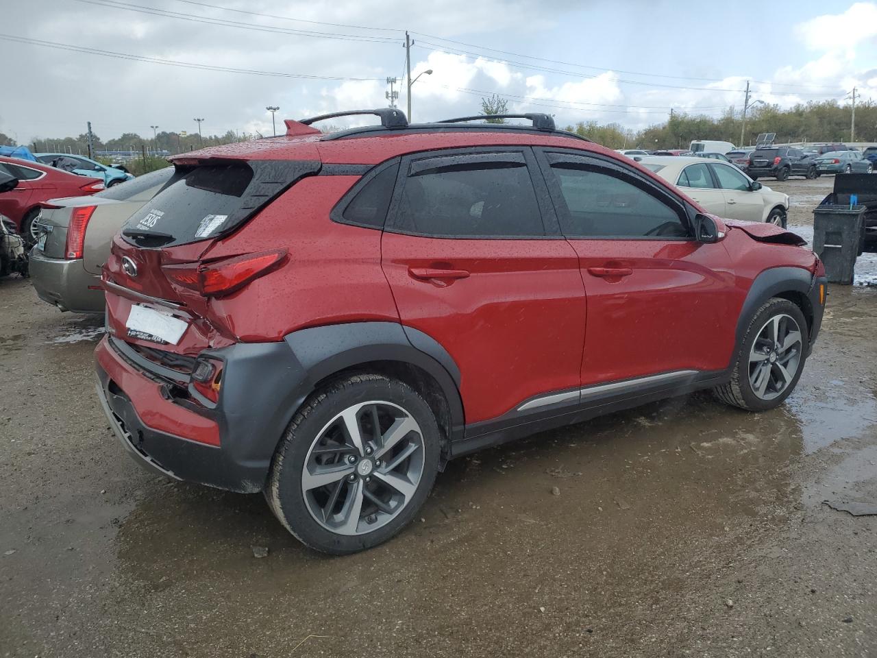 2021 Hyundai Kona Limited VIN: KM8K3CA5XMU613880 Lot: 76347574