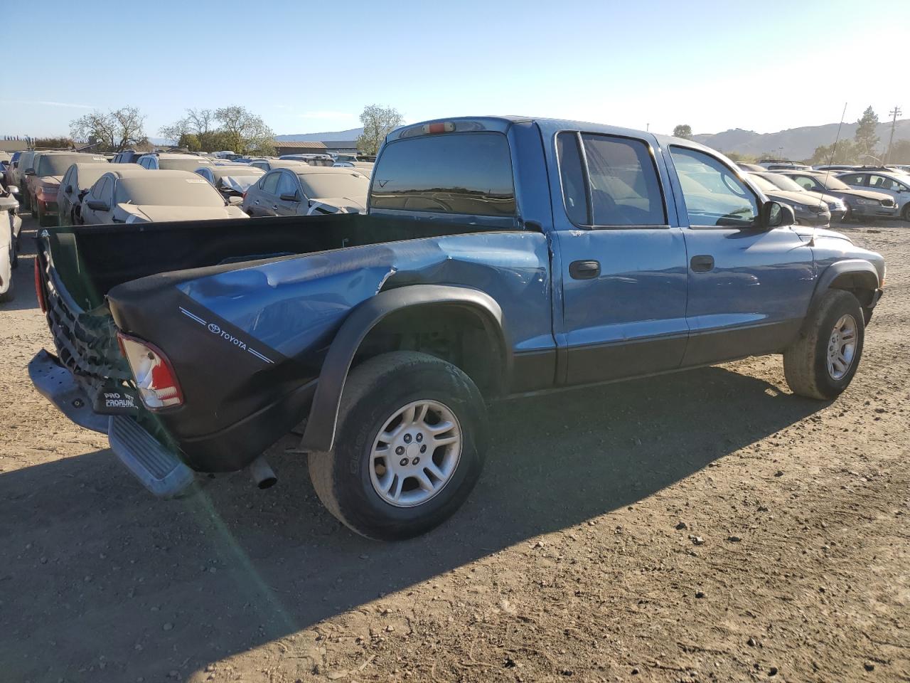 2004 Dodge Dakota Quad Sport VIN: 1D7HL38NX4S789687 Lot: 77435824