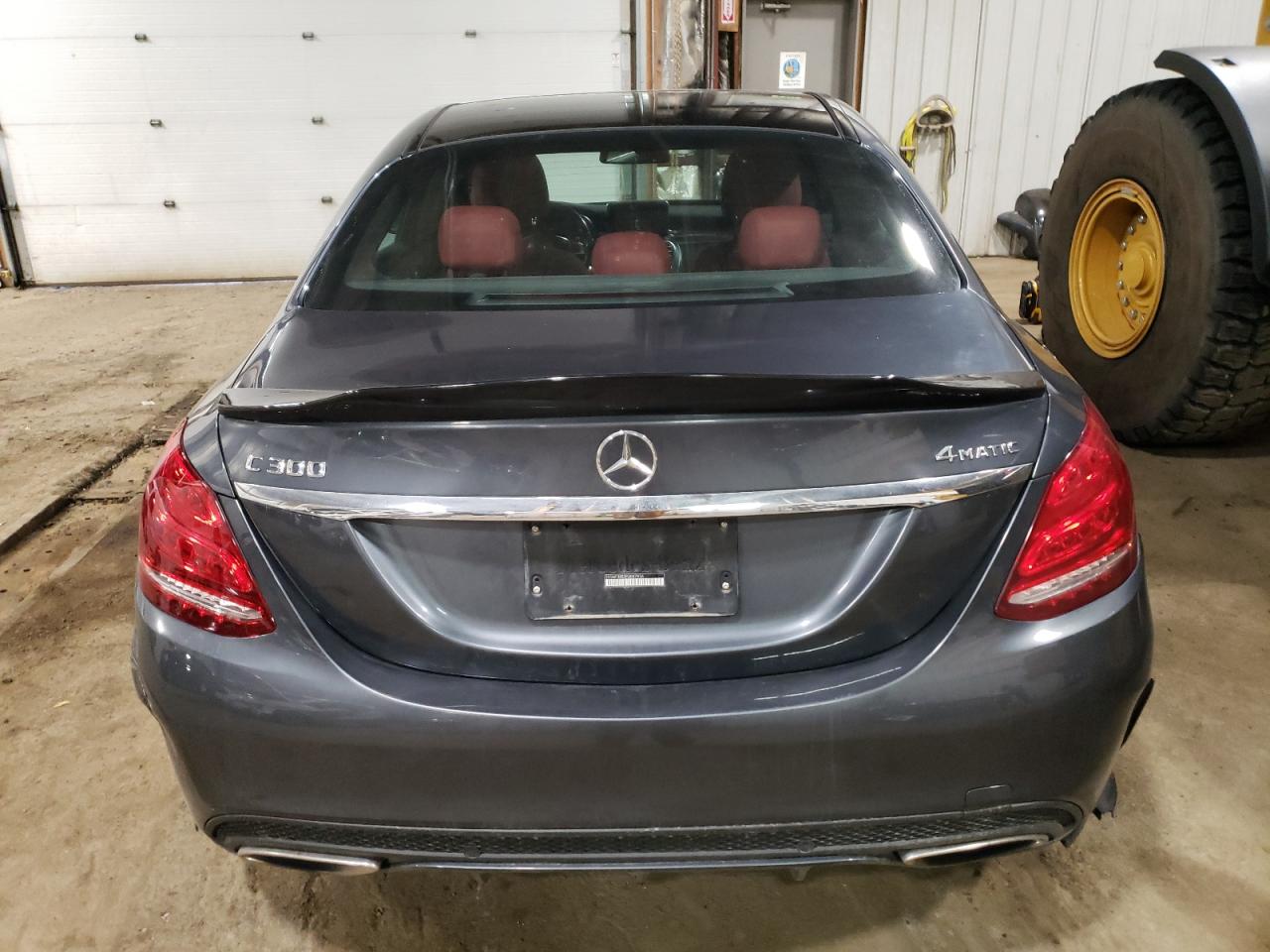 2015 Mercedes-Benz C 300 4Matic VIN: 55SWF4KB3FU007936 Lot: 76414984