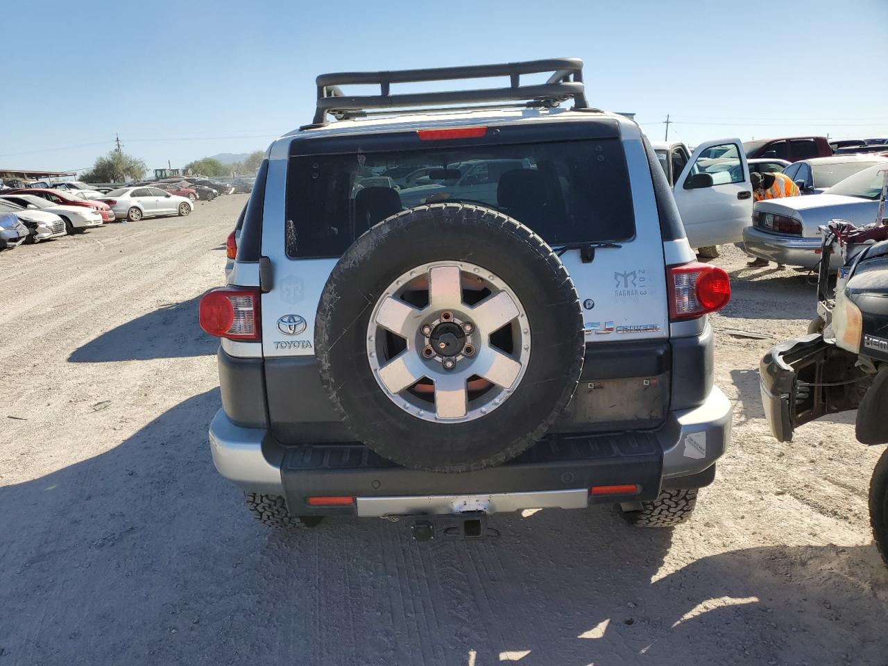 2007 Toyota Fj Cruiser VIN: JTEBU11F870084449 Lot: 78320034