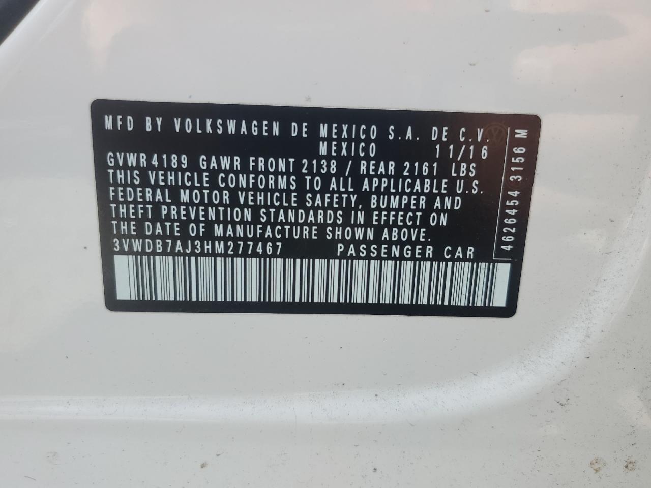 2017 Volkswagen Jetta - Image 12