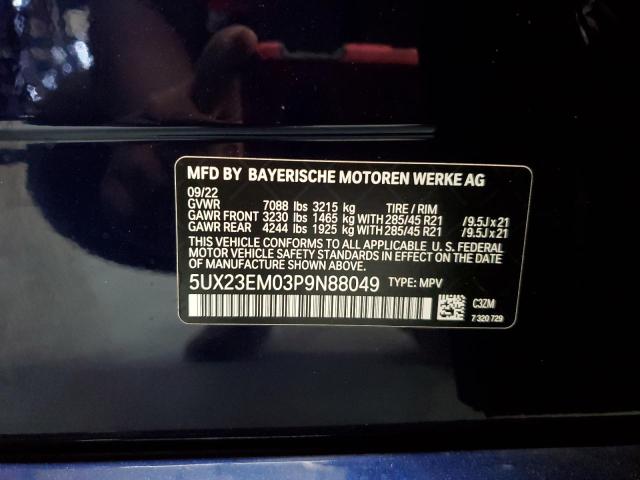 5UX23EM03P9N88049 BMW X7 XDRIVE4 14