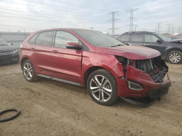  FORD EDGE 2018 Red