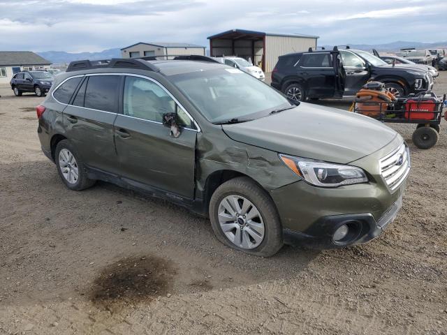  SUBARU OUTBACK 2017 Зеленый