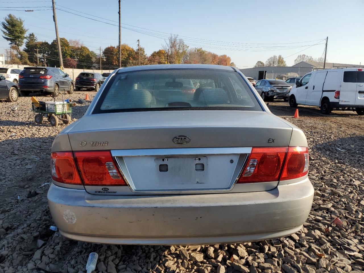 2004 Kia Optima Lx VIN: KNAGD126845352761 Lot: 78368614