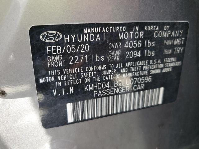 KMHD04LB2LU070596 Hyundai Elantra SP 13