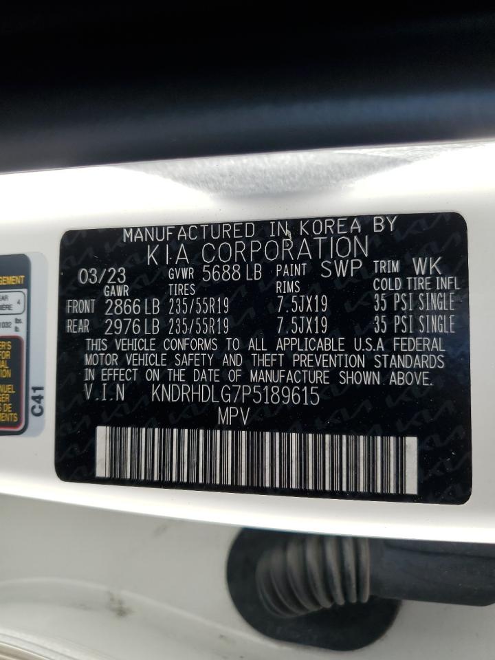 KNDRHDLG7P5189615 2023 Kia Sorento Ex