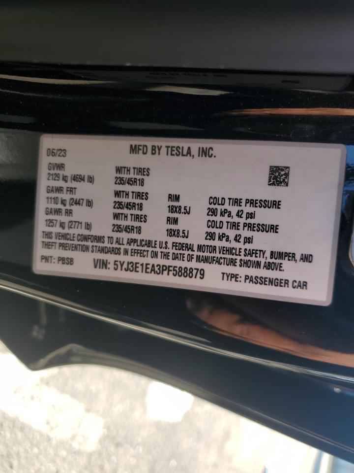 5YJ3E1EA3PF588879 2023 TESLA MODEL 3 - Image 15