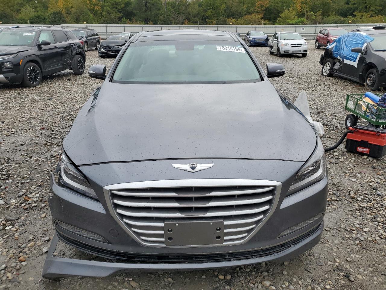 VIN KMHGN4JE9GU124610 2016 HYUNDAI GENESIS no.5