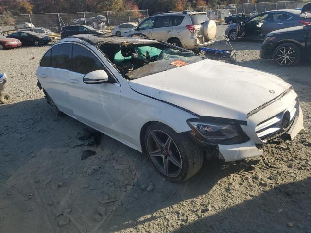  MERCEDES-BENZ C-CLASS 2016 Biały