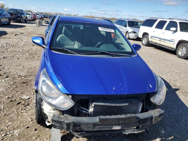  HYUNDAI ACCENT 2013 Blue