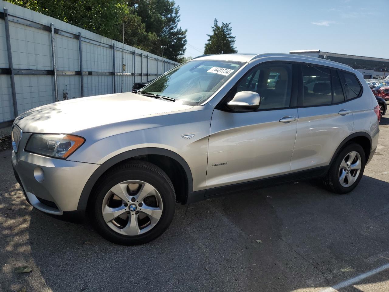 2012 BMW X3 xDrive28I VIN: 5UXWX5C51CL726929 Lot: 74481734