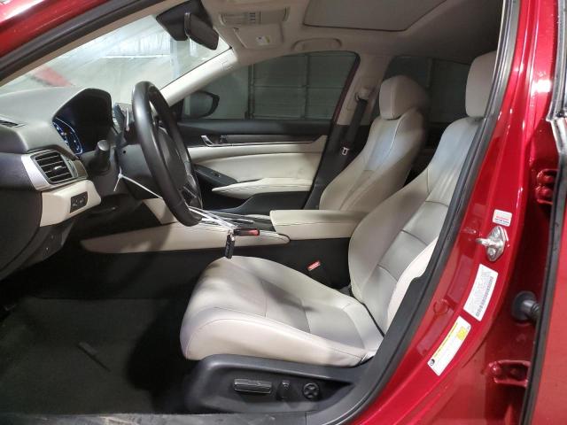  HONDA ACCORD 2018 Красный